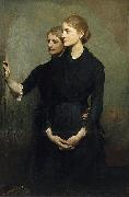 Abbott Handerson Thayer The Sisters France oil painting artist